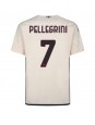 Billige AS Roma Lorenzo Pellegrini #7 Bortedrakt 2023-24 Kortermet